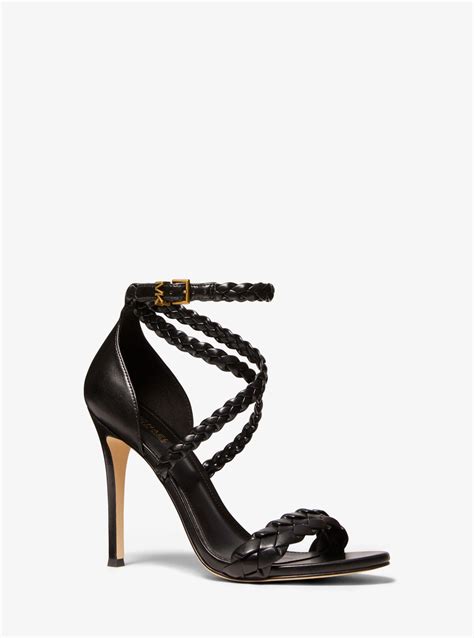 michael michael kors astrid braided faux leather sandal|Astrid braided.